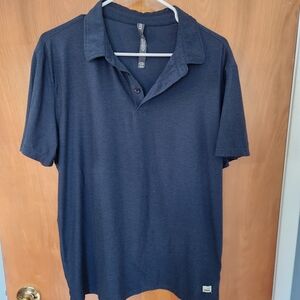 Vuori Men's Dark Blue Polo Shirt